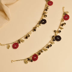Fabric Jewellery Anklet - CJCA010