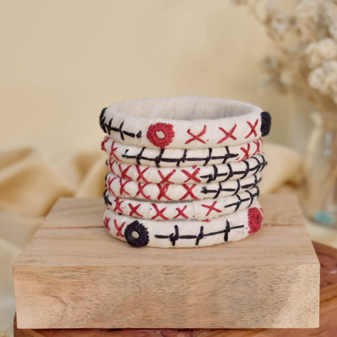 Fabric Jewellery Bangle - CJCB008