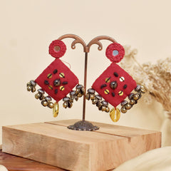 Fabric Jewellery Earring - CJCE010