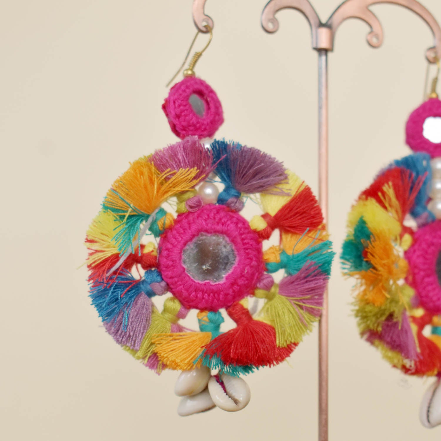 Fabric Jewellery Earring - CJCE018