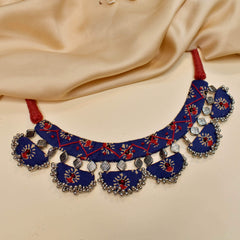 Fabric Jewellery Necklace - CJCN005