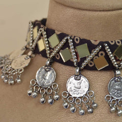 Fabric Jewellery Necklace - CJCN019