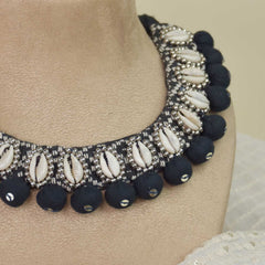 Fabric Jewellery Necklace - CJCN020