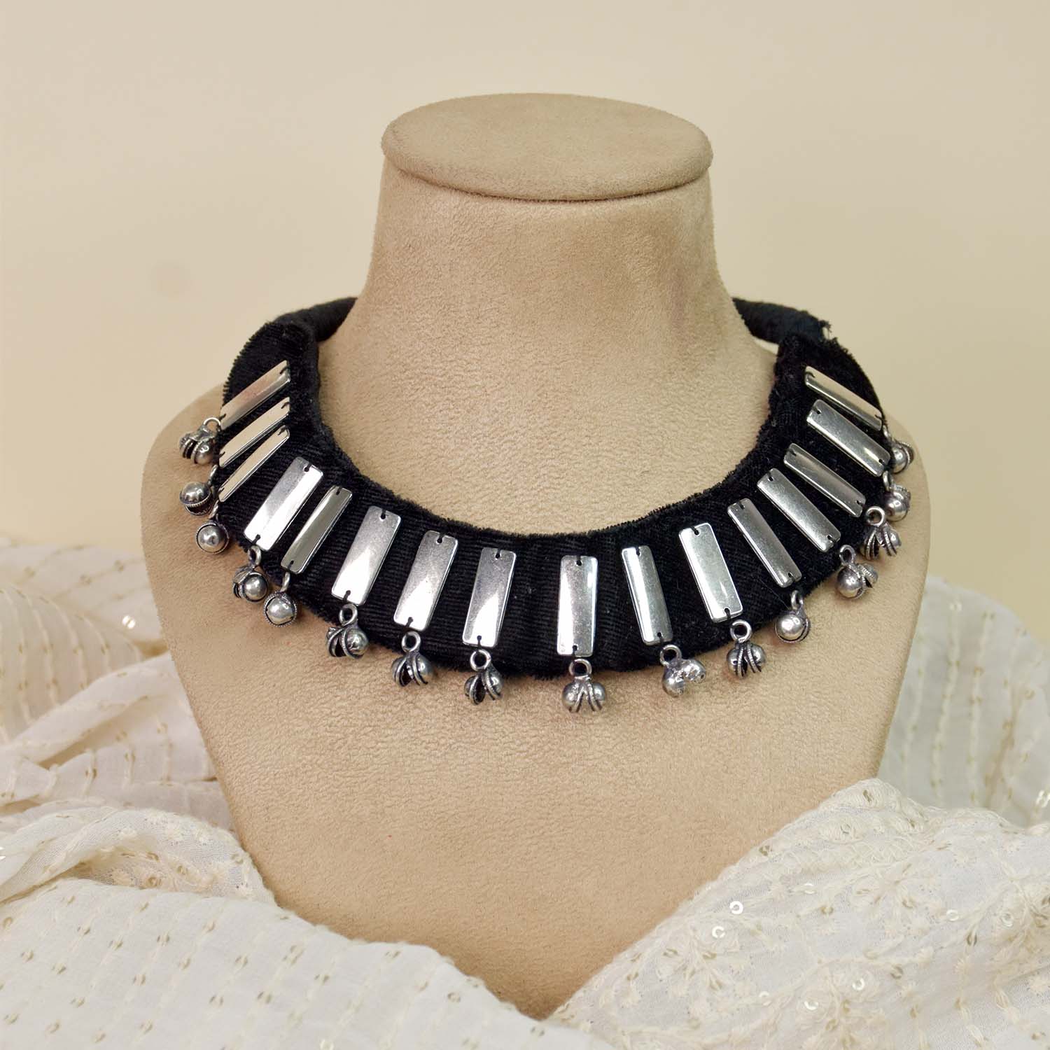Fabric Jewellery Necklace - CJCN022