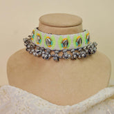 Fabric Jewellery Necklace - CJCN024