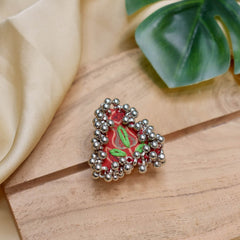 Fabric Jewellery Ring - CJCR007