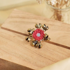 Fabric Jewellery Ring - CJCR010