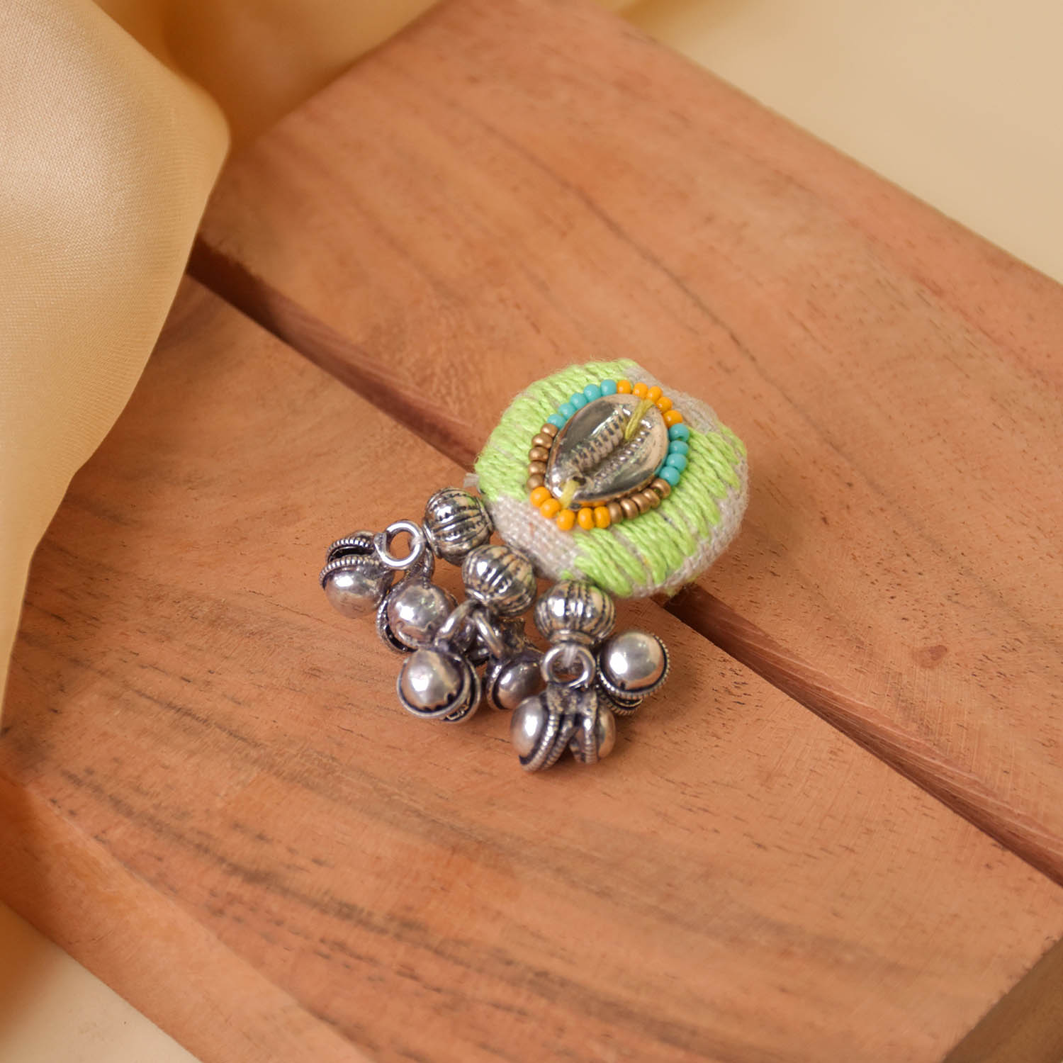 Fabric Jewellery Ring - CJCR024