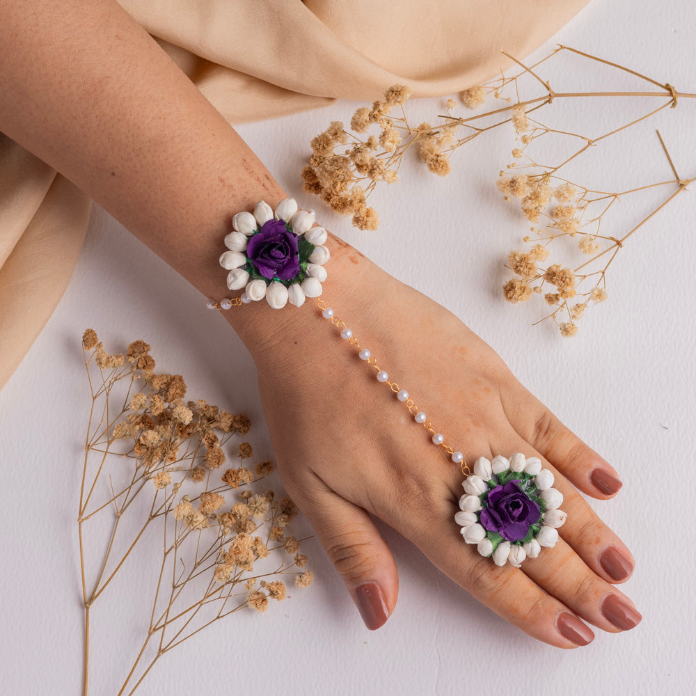 Mogra & Rose Floral Hathphool - FFC013