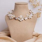 Kori floral jewellery set necklace