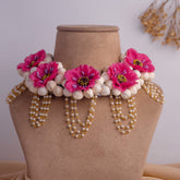 Phoolbahar floral jewellery set necklace