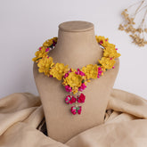 Gulfam floral jewellery set necklace