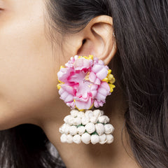 Mihirma floral jewellery set earrings
