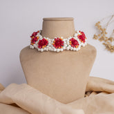 Malhar floral jewellery set necklace