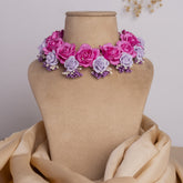 Gulaab floral jewellery set necklace