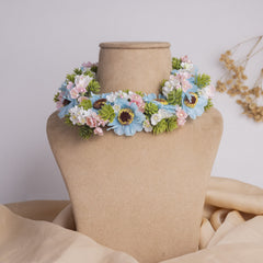 Deep Sea floral jewellery set necklace