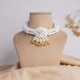Khisht floral jewellery set necklace