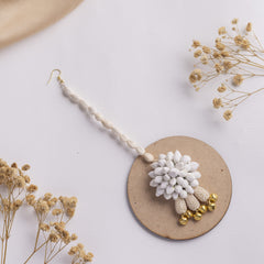 Khisht floral jewellery set tikka