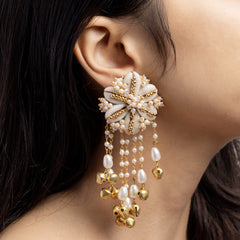 Fakat floral jewellery set earrings
