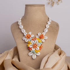 Shiddat floral jewellery set necklace