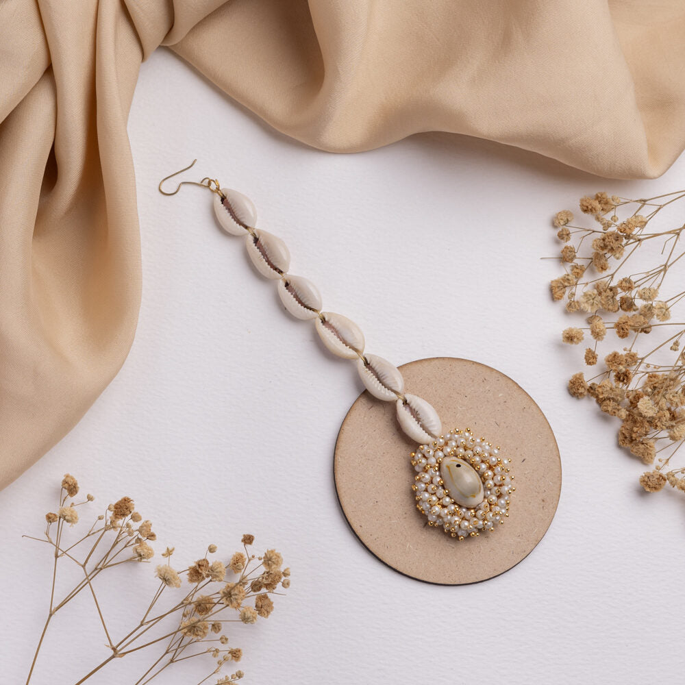 Azeez floral jewellery set tikka