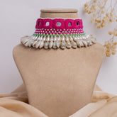 Aaeena floral jewellery set necklace
