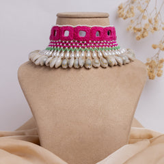 Aaeena floral jewellery set necklace