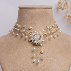 Falak floral jewellery set necklace