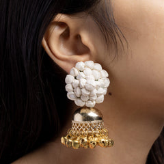 Haseen floral jewellery set earrings