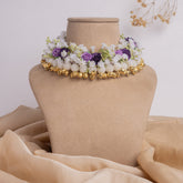 Uns floral jewellery set necklace