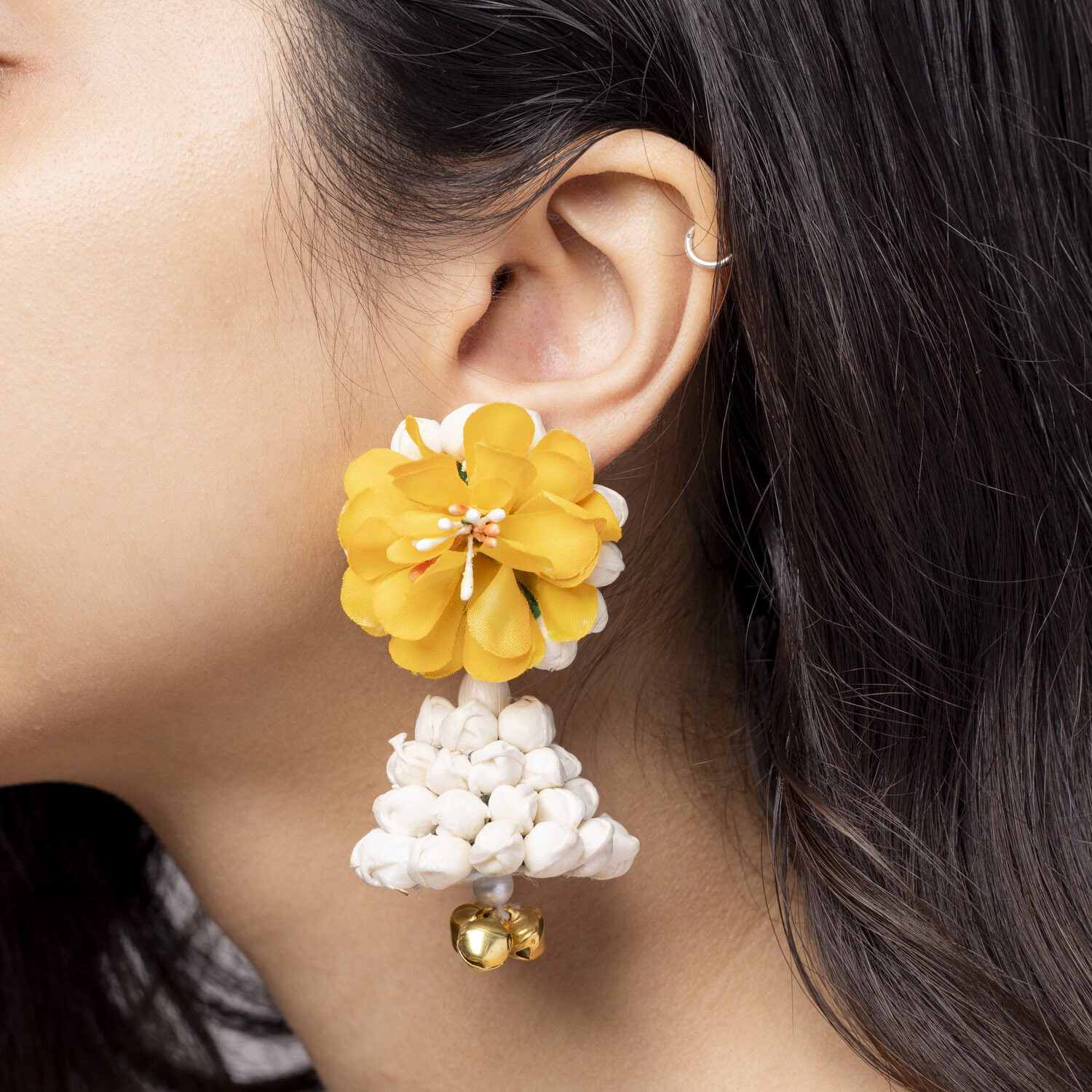 Rooh floral jewellery set earrings