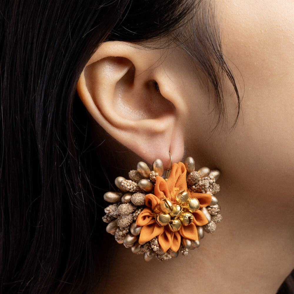 Madno floral jewellery set earrings