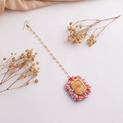 Shabab floral jewellery set tikka