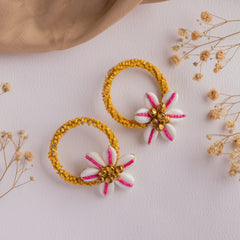 Tarangini floral jewellery set earrings