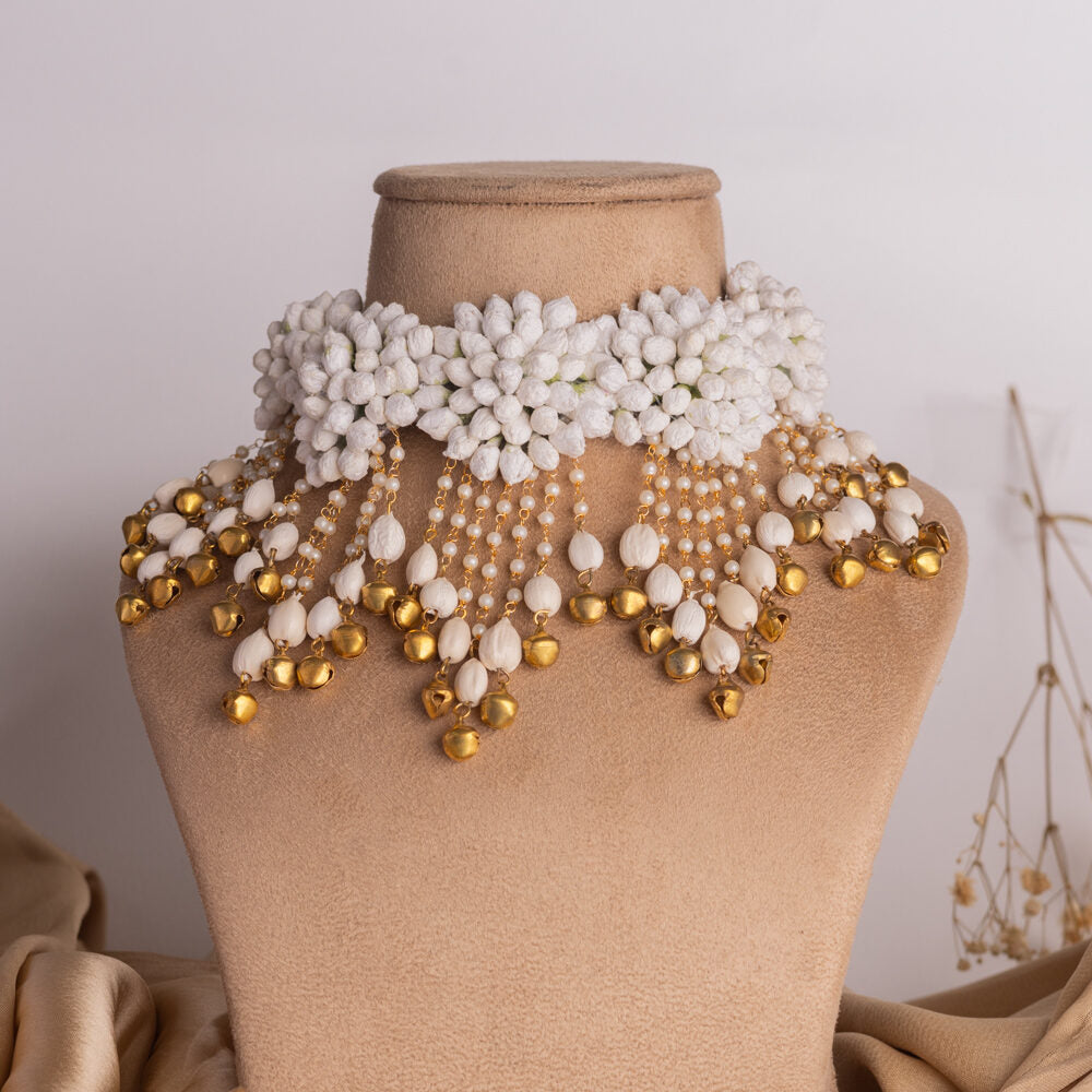 Mehek floral jewellery set necklace