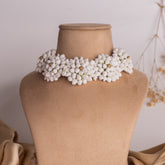 Aamaya floral jewellery set necklace