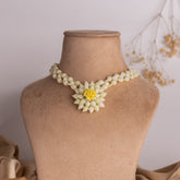 Vasundhara floral jewellery set necklace