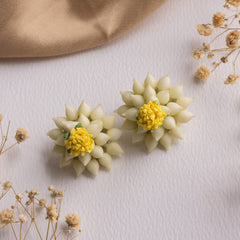 Vasundhara floral jewellery set earrings