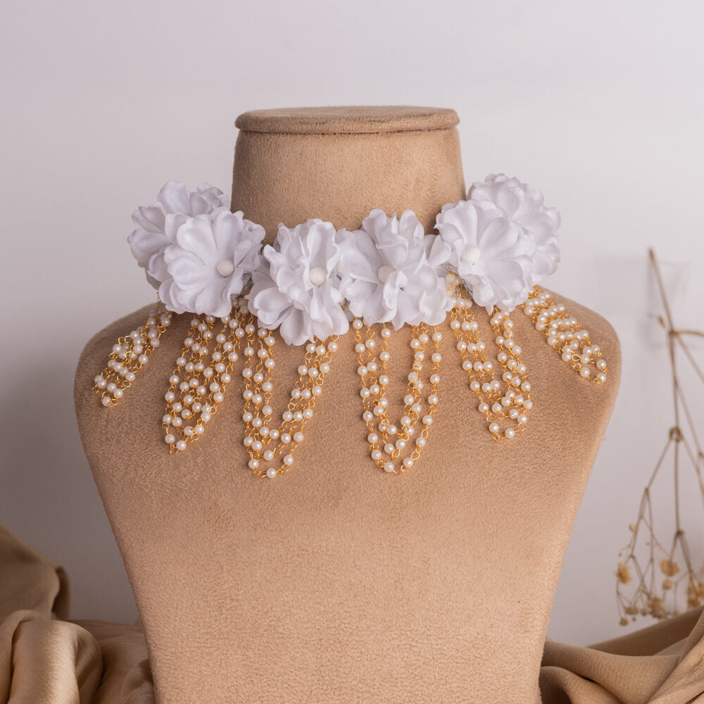 Brahmika floral jewellery set necklace