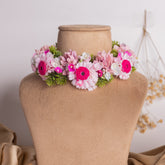 Pankhuri floral jewellery set necklace