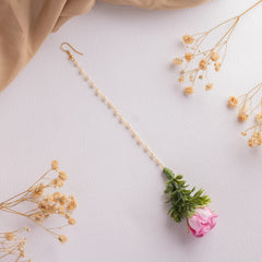 Nihaarika floral jewellery set tikka