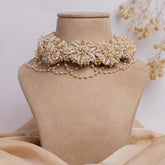 Kaavya floral jewellery set necklace