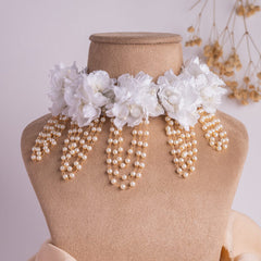 Sragvi floral jewellery set necklace