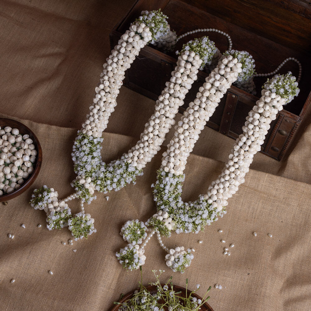 Jasmine & Gypsophila Garland Set of 2
