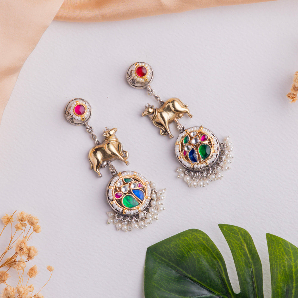 Antique Jewellery Earring - JJCE294