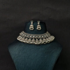 Antique Jewellery Necklace and Earrings - JJCN018