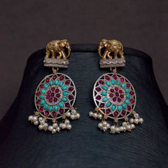 Antique Jewellery Necklace and Earrings - JJCN117