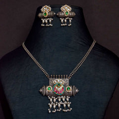 Antique Jewellery Necklace and Earrings - JJCN119