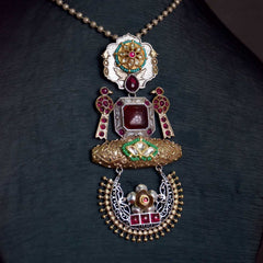 Antique Jewellery Necklace and Earrings - JJCN122