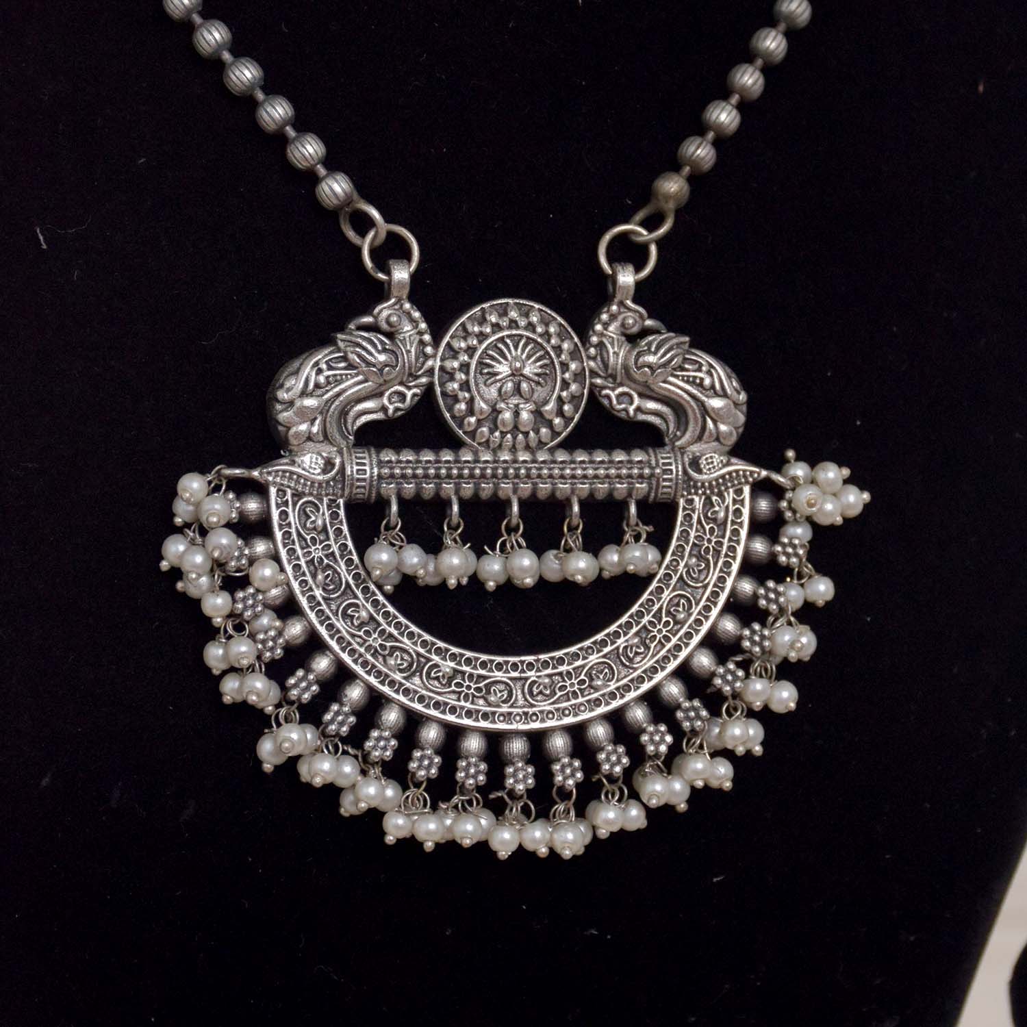 Antique Jewellery Necklace and Earrings - JJCN125